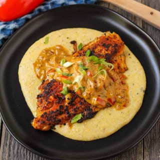 Blackened Catfish & Grits