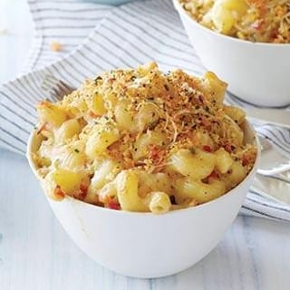 Crab Cake Mac & Cheese