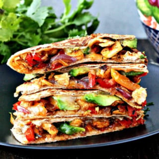 Spanish Breakfast Quesadilla