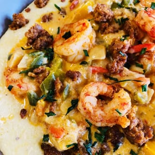 Spanish Shrimp & Grits